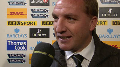 Swansea manager Brendan Rodgers