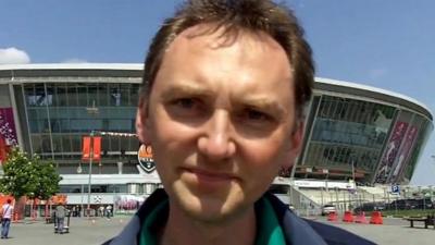 Ukrainian fan on Euro 2012 boycott