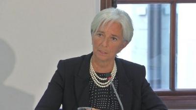 IMF chief Christine Lagarde