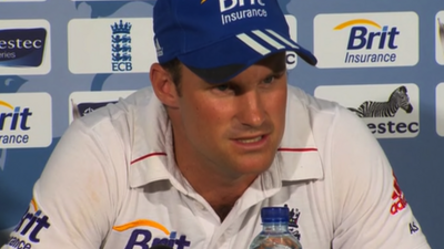 England captain Andrew Strauss