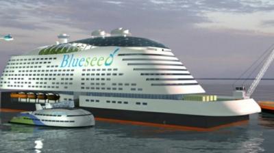 Blueseed boat