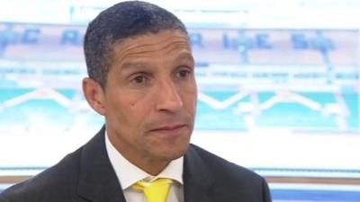 Norwich City manager Chris Hughton