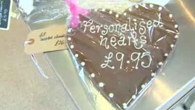 Chocolate heart
