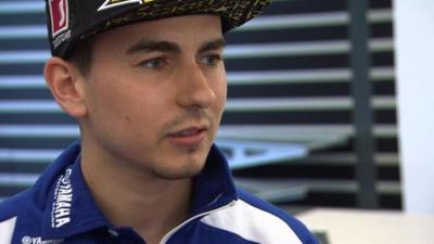 Championship leader Jorge Lorenzo