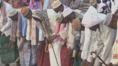 A Sufi ceremony in Somalia