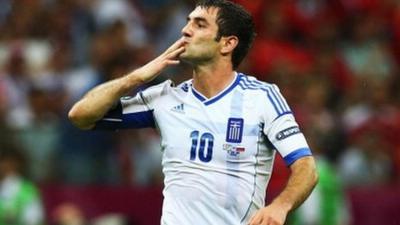 Greece's Giorgos Karagounis