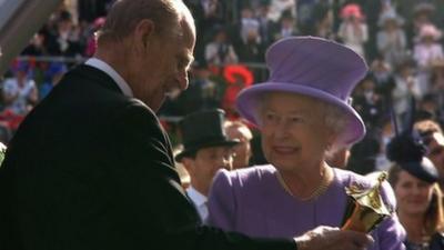 Her Royal Majesty the Queen at Royal Ascot