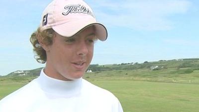 Rory McIlroy after shooting 61