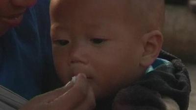Refugee in northern Burma