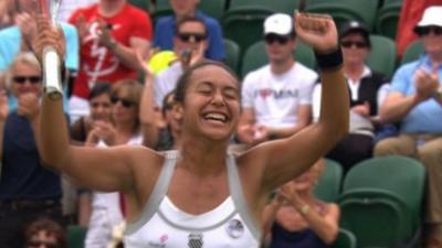 Highlights - Heather Watson storms through