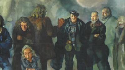 Lenkiewicz painting
