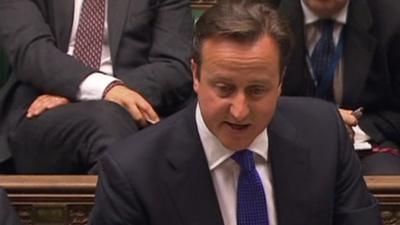 Prime Minister David Cameron
