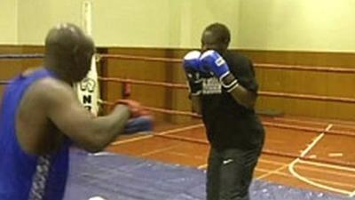 Elizabeth Adhiambo, the first female Kenyan boxer