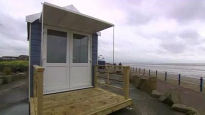St Anne's beach hut