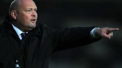 Linfield manager David Jeffrey