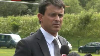 French Interior Minister Manuel Valls