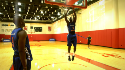 GB basketball players Luol Deng and Pops Mensah-Bonsu