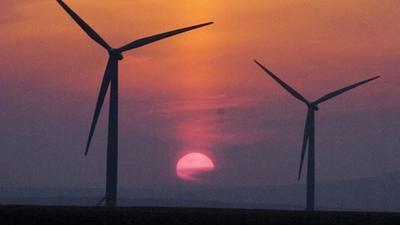 Wind turbines (Image: PA)