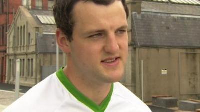 Donegal captain Michael Murphy