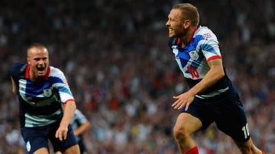 Craig Bellamy scores for Great Britain