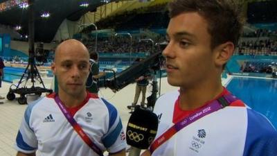 Pete Waterfield and Tom Daley