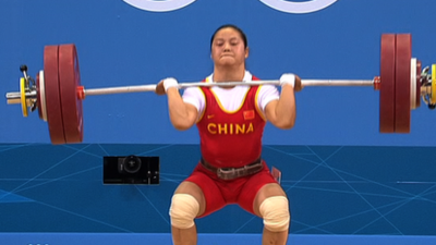 Olympic weightlifting champion Xueying Li