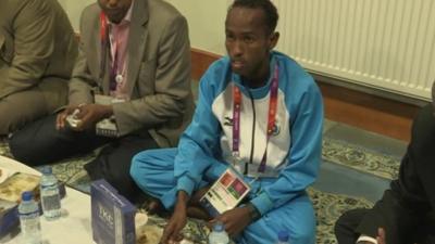 Mohammed Mohammed, Somali 1500m runner