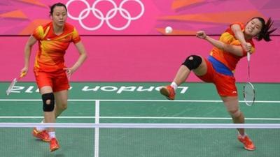 Tian Qing and Zhao Yunlei of China