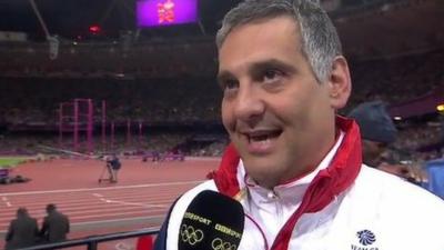 Jessica Ennis's coach Toni Minichiello