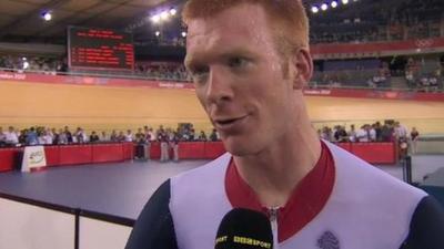 Great Britain's Ed Clancy