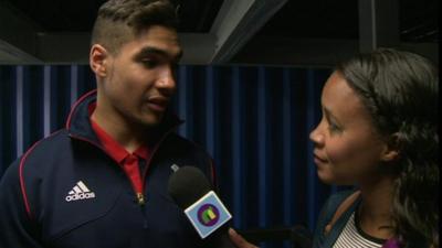 Leah chats with Louis Smith