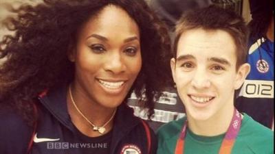 Serena Williams and Michael Conlan