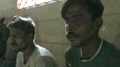 Patients at the Edhi Foundation