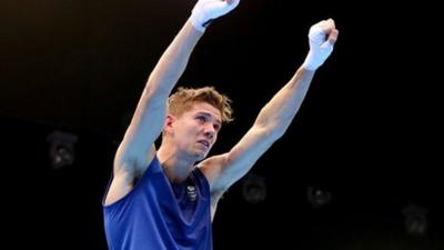 Historic boxing win for Campbell