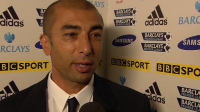 Chelsea manager Roberto Di Matteo