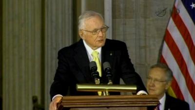 Neil Armstrong speaking in November 2011