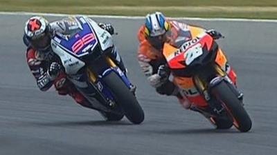 Jorge Lorenzo and Dani Pedrosa