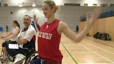 Paralympian Amy Conroy