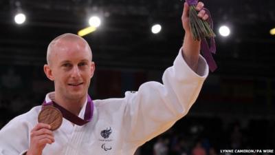 Ben Quilter, bronze medallist -60kg Judo