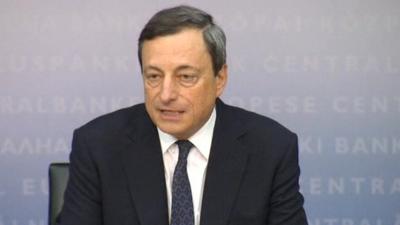 President of the European Central Bank Mario Draghi