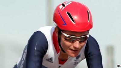 Sarah Storey in action during the Women's Individual C 4-5 Road Race