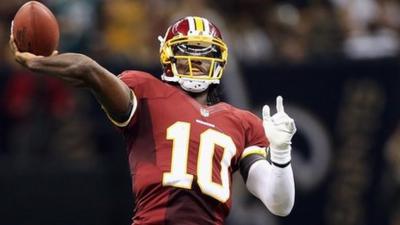 Washington Redskins' Robert Griffin III