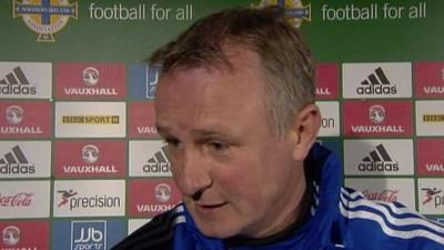 Northern Ireland manager Michael O'Neill