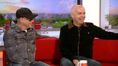 Chris Lowe and Neil Tennant