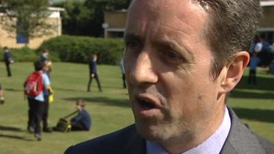Impington College Principal Robert Campbell
