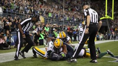 Uproar over controversial touchdown