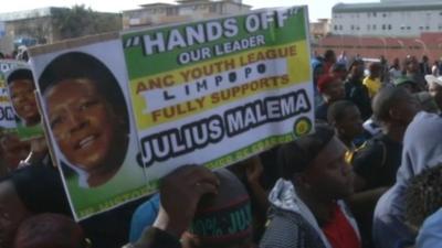 Julius Malema supporters