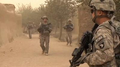 ISAF soldiers in Afghanistan