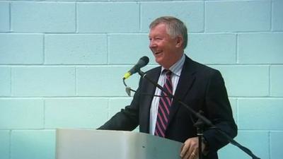 Manchester United boss Sir Alex Ferguson