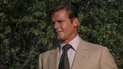 Sir Roger Moore as James Bond